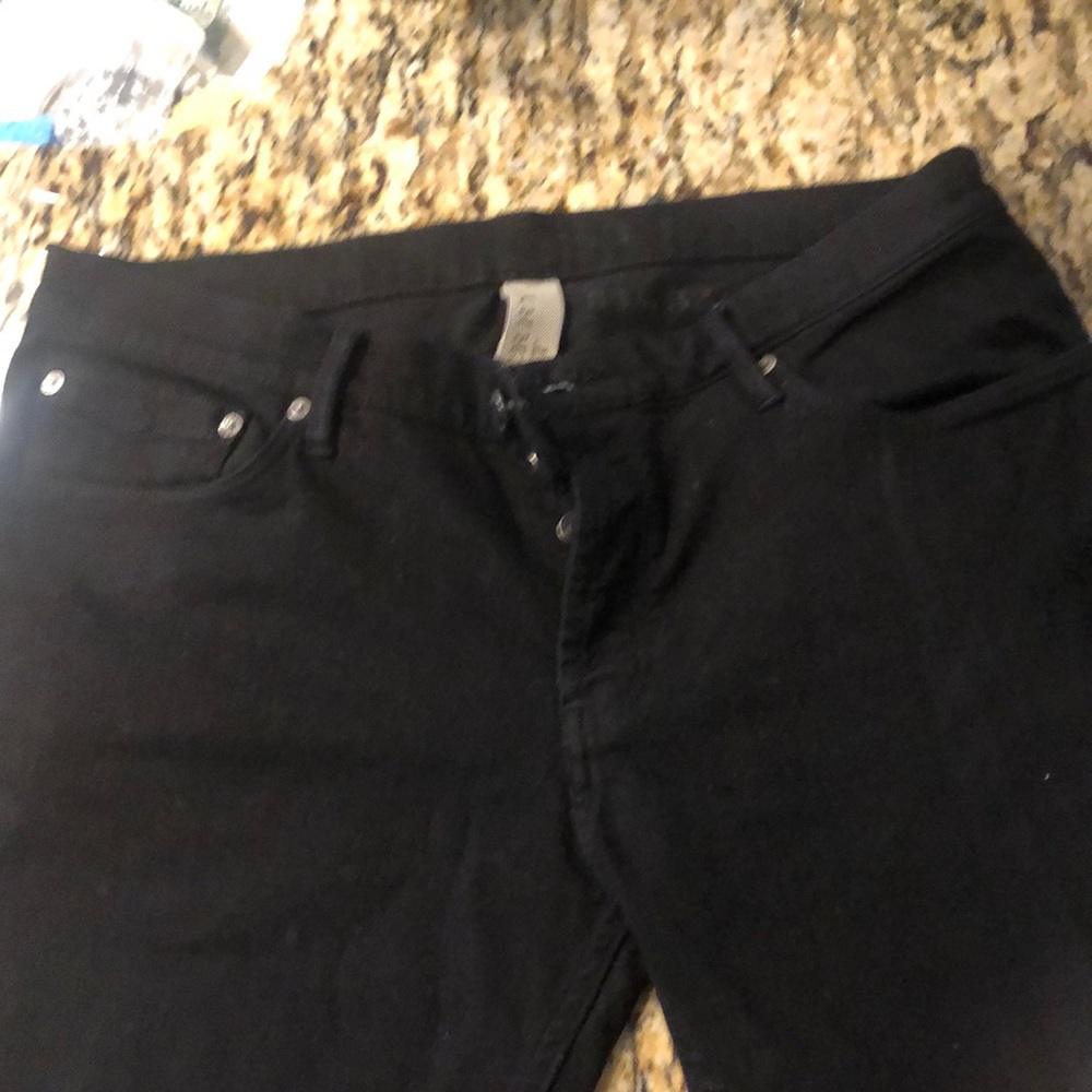 Men’s black Burberry Brit black jeans